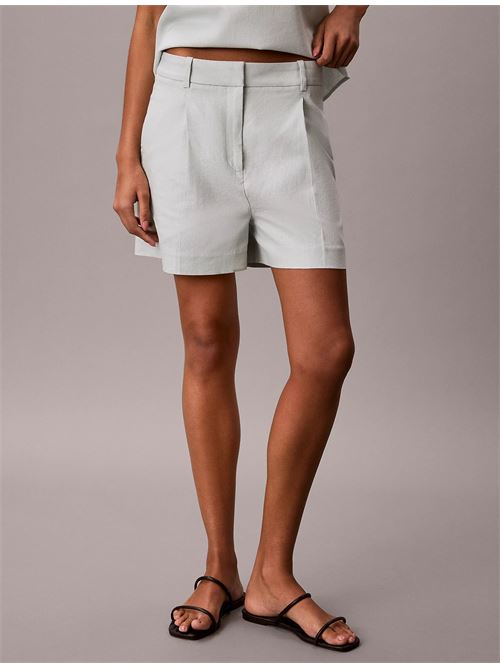 linen short CALVIN KLEIN JEANS | LV047F632G3Q0